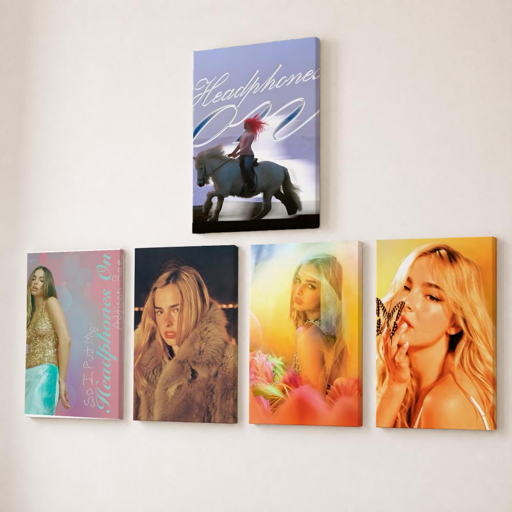 Singer A-addison Rae Painting  - Canvas Wrap Ready review and price