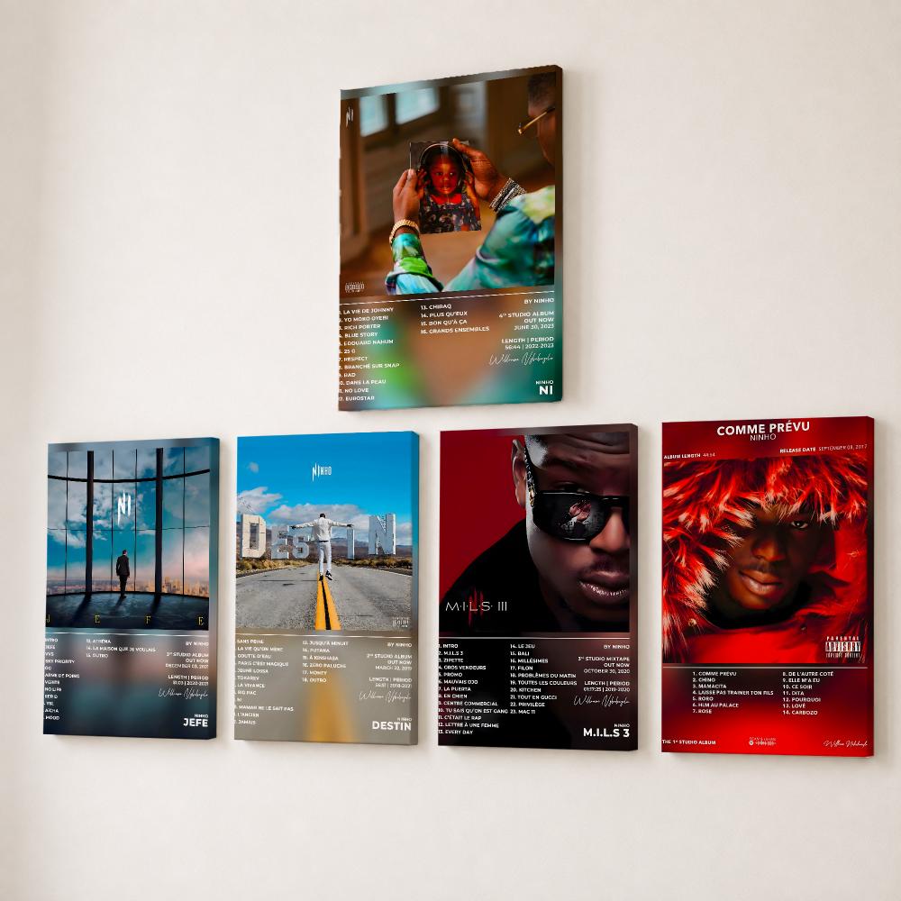 Singer Rapper N-ninho Painting - Canvas Wrap Ready review and price
