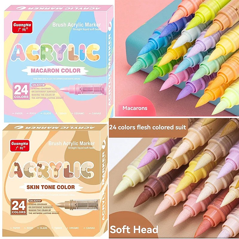GuangNa 72 Colors Soft Brush A - Copic Marker Sketch review and price