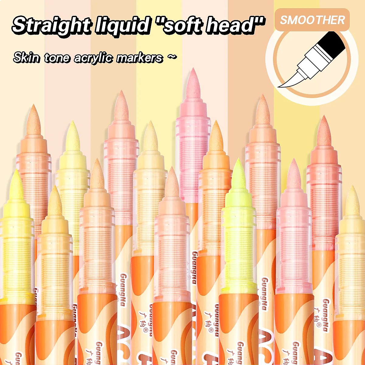 GuangNa 72 Colors Soft Brush A - Copic Marker Sketch review and price