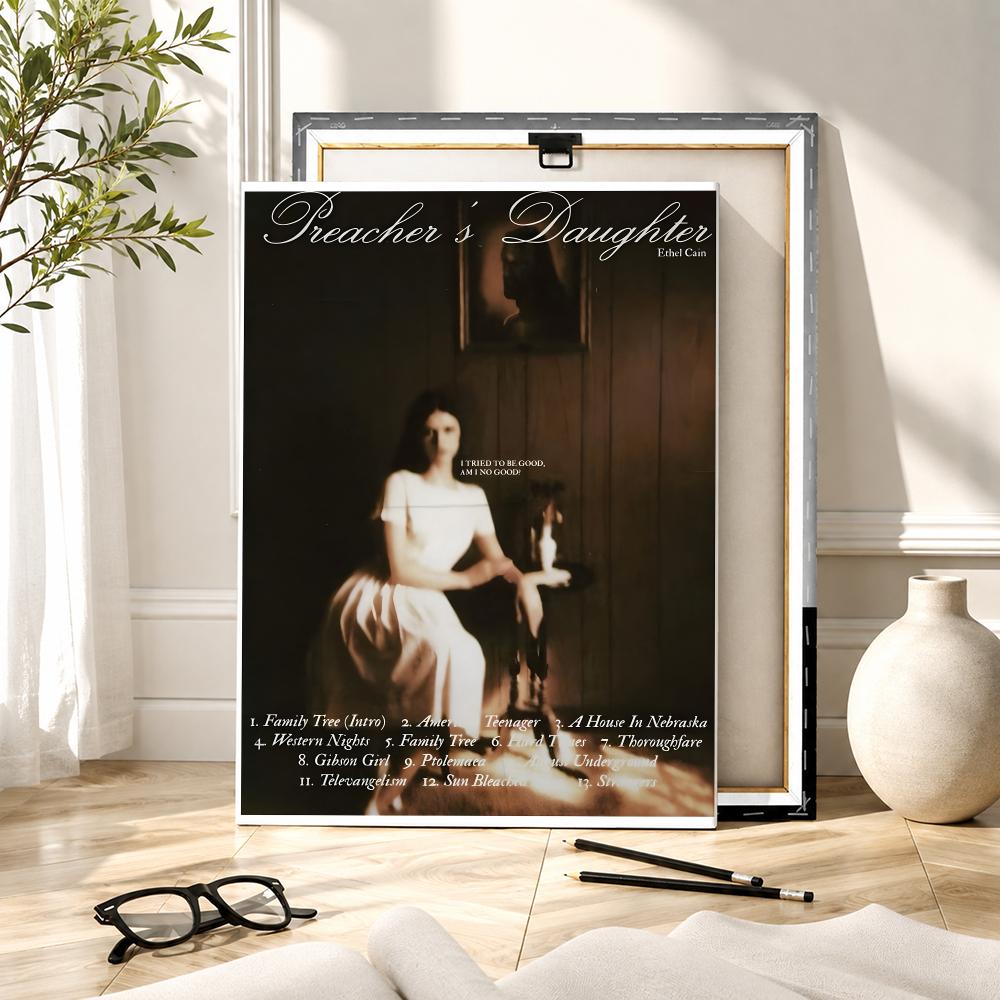 Singer E-Ethel Cain Painting C - Canvas Wrap Ready review and price