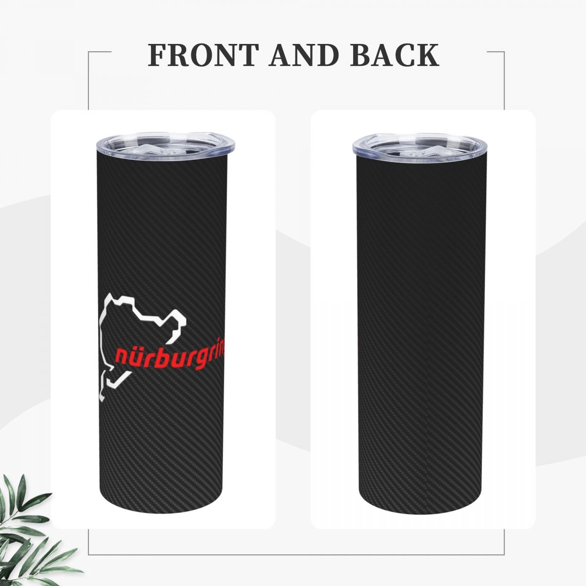 Nurburgring Carbon Fiber White - Tumbler 20Oz White review and price